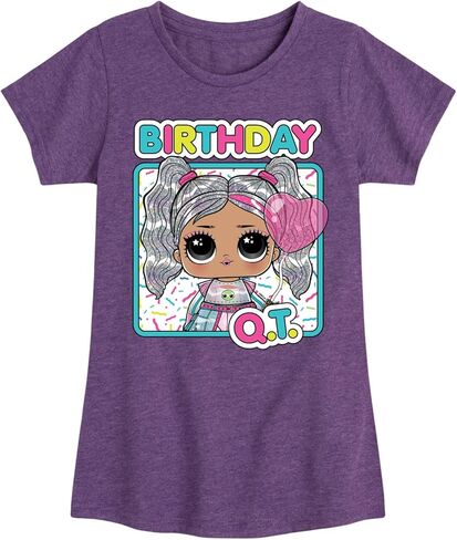 HYBRID APPAREL - LOL Surprise! Dolls - Birthday QT - Celebrate - Toddler & Youth Girls Short Sleeve Graphic T-Shirt in Saudi Arabia