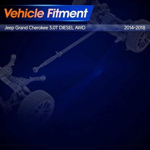 Front Drive Shaft Prop Shaft Driveshaft Assembly Fit for Jeep Grand Cherokee 2014-2018 3.0T DIESEL AWD, OE 5038553AD in Saudi Arabia