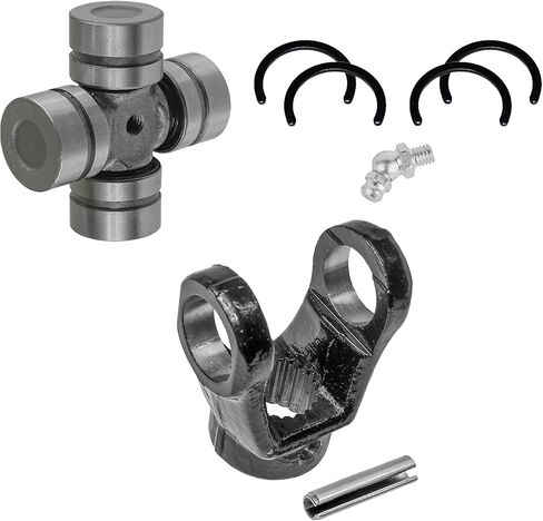 Caltric Front Drive Shaft Yoke and U-Joint Kit Compatible with Polaris Ranger Crew 800 EFI 2011 2012 2013 2014 in Saudi Arabia