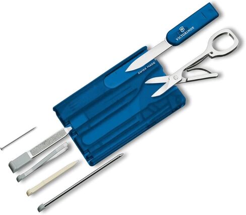 Swiss Card Translucent Blue Blister Pack in Saudi Arabia