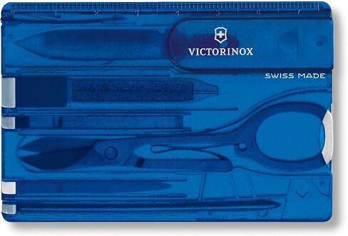 Swiss Card Translucent Blue Blister Pack in Saudi Arabia