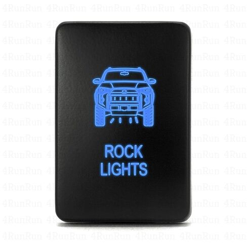 Rock Light Switch Logo Compatible with 5th Gen 4Runner Push Button 32mm in Saudi Arabia