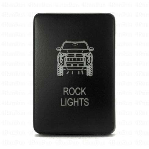 Rock Light Switch Logo Compatible with 5th Gen 4Runner Push Button 32mm in Saudi Arabia