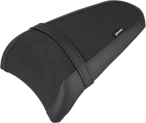 Motorcycle Passenger Seat for Ninja 650 Z650 2017-2024 2025 2026 Leather Pillion Solo Saddle Cushion Pad (Rear - Black) in Kuwait