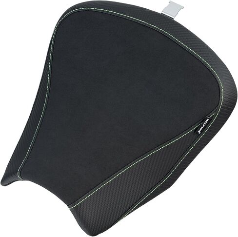 Motorcycle Passenger Seat for Ninja 650 Z650 2017-2024 2025 2026 Leather Pillion Solo Saddle Cushion Pad (Rear - Black) in Kuwait