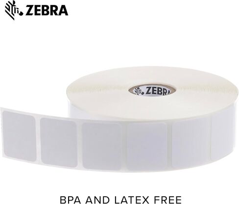 Zebra 1.25 x 1 in Direct Thermal Paper Labels Z-Perform 2000D Permanent Adhesive Shipping Labels 1 in Core 6 rolls 10031633SP in Saudi Arabia