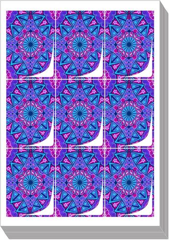 Personalized Stickers,3.25'' x 2.36'', 225 Labels (9 x 25 Sheets) for Custom Card Games, DIY Blank Board Game Sticker Paper for Laser/Inkjet Printers in Saudi Arabia
