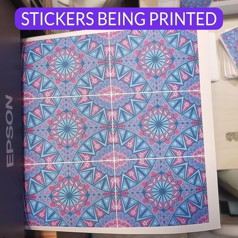 Personalized Stickers,3.25'' x 2.36'', 225 Labels (9 x 25 Sheets) for Custom Card Games, DIY Blank Board Game Sticker Paper for Laser/Inkjet Printers in Saudi Arabia