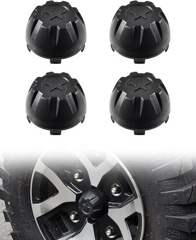 Wheel Hub Caps for Kawasaki Mule PRO-MX EPS LE SE 2019-2025 Accessories, Black Dust Tire Wheel Center Hub Cap Covers 4PCS Tire Rim Replace #11065-Y042 in Saudi Arabia