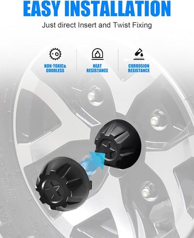 Wheel Hub Caps for Kawasaki Mule PRO-MX EPS LE SE 2019-2025 Accessories, Black Dust Tire Wheel Center Hub Cap Covers 4PCS Tire Rim Replace #11065-Y042 in Saudi Arabia