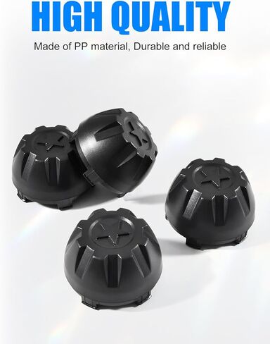 Wheel Hub Caps for Kawasaki Mule PRO-MX EPS LE SE 2019-2025 Accessories, Black Dust Tire Wheel Center Hub Cap Covers 4PCS Tire Rim Replace #11065-Y042 in Saudi Arabia