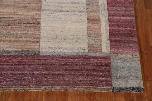 Rug Source Modern Collection, 5x8 Modern Area Rug, Hand Tufted Multi-Colored Modern Rug, Oriental 100% Wool Carpet for Foyer, Entryway and Hallway in Kuwait