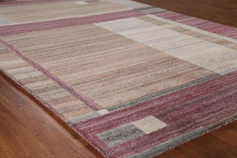 Rug Source Modern Collection, 5x8 Modern Area Rug, Hand Tufted Multi-Colored Modern Rug, Oriental 100% Wool Carpet for Foyer, Entryway and Hallway in Kuwait