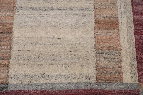Rug Source Modern Collection, 5x8 Modern Area Rug, Hand Tufted Multi-Colored Modern Rug, Oriental 100% Wool Carpet for Foyer, Entryway and Hallway in Kuwait