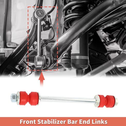 X AUTOHAUX 2 Pcs Front Sway Bar Links Stabilizer Link Kit for Ford for Ranger 1998-2011 for Dodge for Ram 3500 1994-2002 Suspension Kit No.K7275 in Saudi Arabia