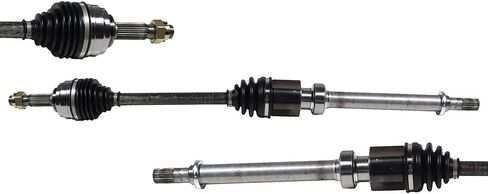 Maxfavor CV المحور الأمامي FWD مناسب لنيسان فيرسا 2007 2008 2009 2010 2011 2012 S SL Auto Trans 1.8L CV مجموعة المحور المشترك الأمامي الأيسر الأيمن (الراكب السائق)، سيدان هاتشباك، 4 سرعات in Saudi Arabia