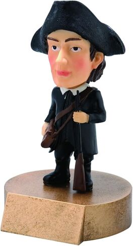 جوائز العقد جائزة باتريوت بوبلهيد التميمة - بطول 15.24 سم | جائزة باتريوت محفورة - خصصها الآن in Kuwait