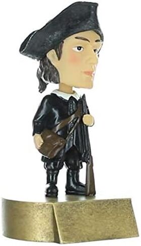 جوائز العقد جائزة باتريوت بوبلهيد التميمة - بطول 15.24 سم | جائزة باتريوت محفورة - خصصها الآن in Kuwait