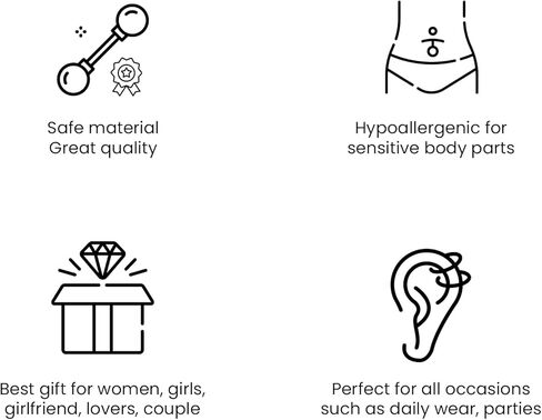 BodyJewelryOnline 20 أو 50 أو 100 من أثقال الثقب المستقيمة - 316 من الفولاذ الجراحي/Bioflex/مزيج توهج الأشعة فوق البنفسجية - مثالية للمحلات التجارية الصغيرة أو الأفراد in Saudi Arabia