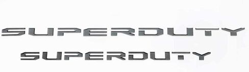 Putco Ford Super Duty Hood Lettering Kit - Black Platinum - Fits Ford F250,F350,F450 2023-2026 in Saudi Arabia