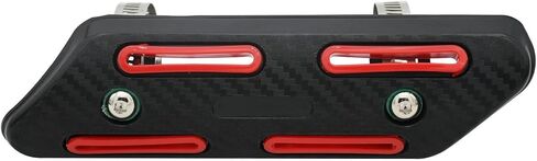 Motorcycle Heat Shield Protector Guard Cover For KTM SXF EXCF SMR 250 350 450 500 for Suzuki Universal distintivo(Red) in Saudi Arabia