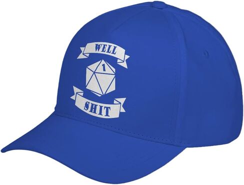 Well Shit DND Tabletop Dice Game Adjustable Unisex Baseball Cap in Saudi Arabia