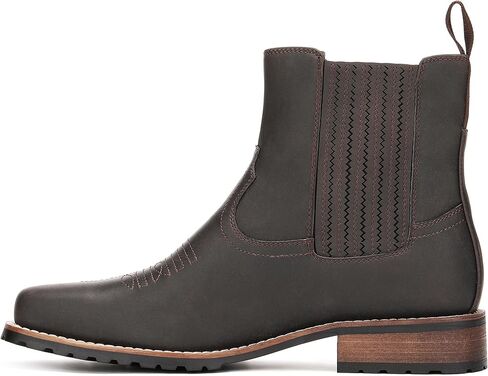 JASONSTAR Cowboy Boots for Men Embroidery Men's Western Boots Retro Square Toe Mens Boot Botas Vaqueras Para Hombre in Saudi Arabia