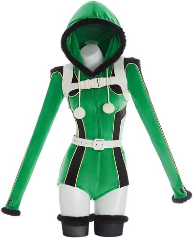 Micotaku Officially Licensed My Hero Academia Women's Tsuyu Asui Loungewear Set Cosplay Homewear in Saudi Arabia