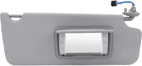 Sun Visor for Car Left Right Driver Side, Car Sun Visor Replacement with Vanity Mirror for 2017 to 2022, Automotive Sunvisor Extension Shade Replacement, Auto Accessories (Left) in Saudi Arabia