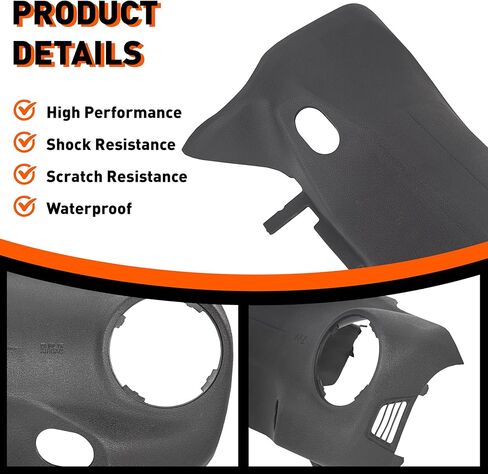 HECASA Right Dashboard Panel Cover Compatible with 2015 2016 2017 2018 Jeep Wrangler JK Dash Board Cover Instrument Panel Passenger Side Replacement for 5QZ89DX9AB in Saudi Arabia