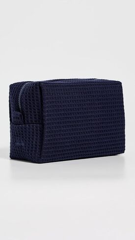Women's Jet Setter Waffle Pouch, Navy, One Size in Saudi Arabia