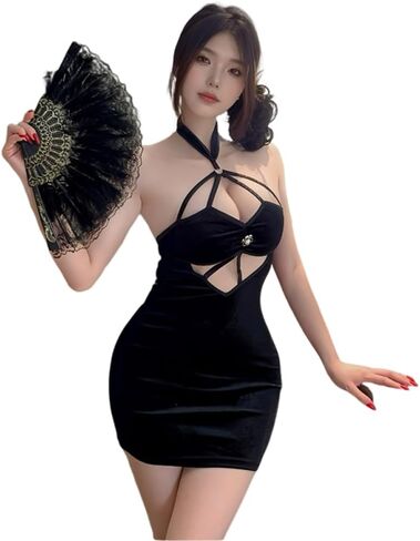 المرأة الصينية الرجعية تشيباو تأثيري sexycheongsam اللباس الآسيوي الملابس الداخلية in Saudi Arabia