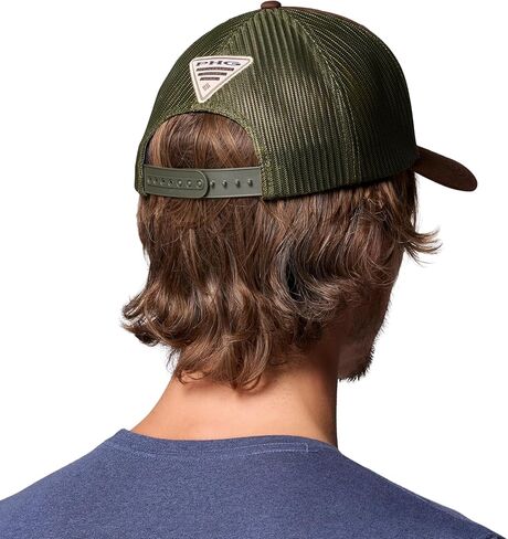 كولومبيا للجنسين PHG Game Flag Mesh Snap Back، التبغ / علم الكلب، مقاس واحد in Saudi Arabia