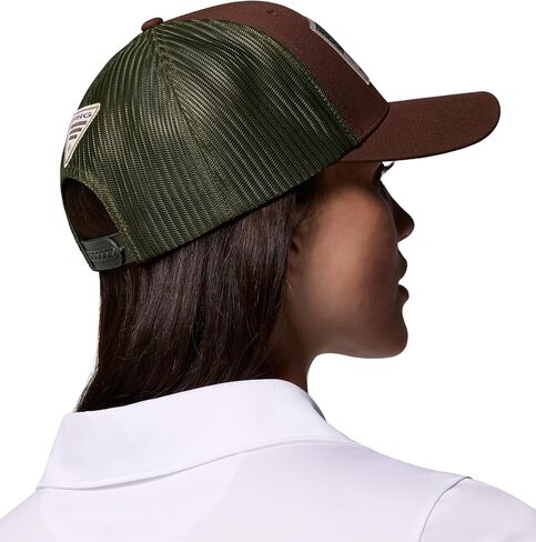 كولومبيا للجنسين PHG Game Flag Mesh Snap Back، التبغ / علم الكلب، مقاس واحد in Saudi Arabia