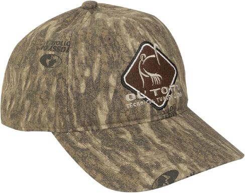 Drake Waterfowl Camo Cotton Ol' Tom Diamond Logo Cap - Cotton Mid-Profile Structured Front Panels Cap with Loop Back Closure in Saudi Arabia