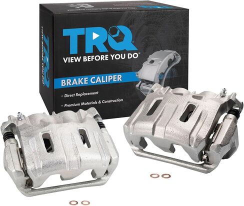 TRQ Front Brake Caliper Set Fits 2011-2017 Honda Odyssey in Kuwait