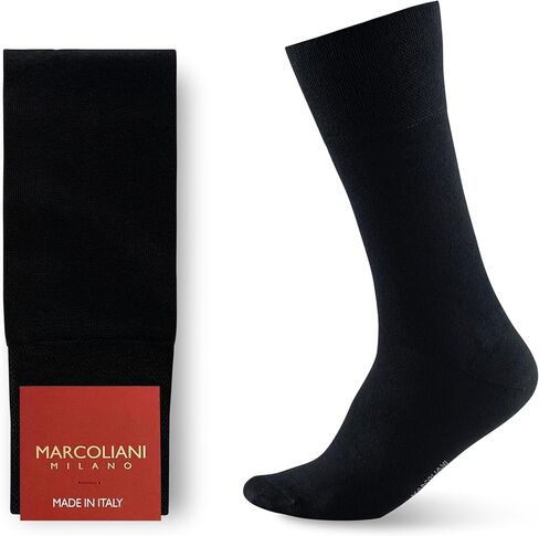 Marcoliani Milano Mens Dress Socks - Plain Dress Colors| Mousse of Modal in Kuwait