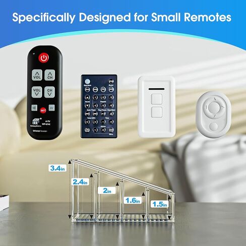 Remote Control Holder Clear TV Remote control Storage Organizer Small Caddy for Home in Saudi Arabia