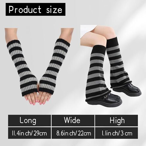 قبعات لتدفئة الذراع والساق Y2k Beanie Cat، قبعات كروشيه للأذن على شكل قطة Kawaii وإكسسوارات قوطية لفصل الشتاء، قبعة بيني محبوكة بديكور Emo Rave للفتيات باللون الأسود in Kuwait