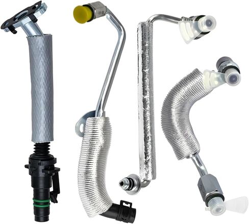 Turbo Oil Return Drain and Oil Feed Pipe 55587854 55592600 Fits for Buick Encore 2013-2019 Chevy Cruze Sonic Trax 1.4L L4 Replaces 25198546 55568031 55567067 667-023 625-829 in Saudi Arabia