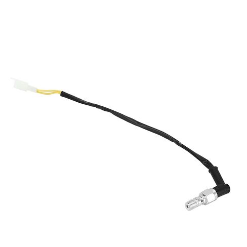 خط تبديل الفرامل الهيدروليكي للدراجة النارية M10x1.25، خط مفتاح ضوء الفرامل العالمي مع غسالات قطعتين لمضخة هيدروليكية للدراجات النارية ضوء الضغط الخلفي، 3.34 سم، الكوع in Kuwait