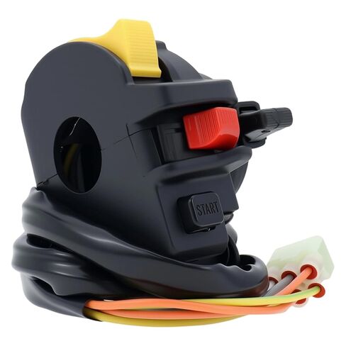 Left Handlebar Switch for Suzuki QuadRunner 250 Start Stop Headlight Switch for Ozark 250 LT-F250 2002-2014 in Saudi Arabia