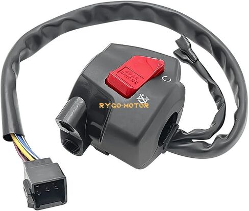 قطع غيار Powersports لـ 2003-2006 Honda CBR600RR مفتاح إيقاف التشغيل ومفتاح التحكم في اليد اليمنى Mod-R77O-2571 in Saudi Arabia