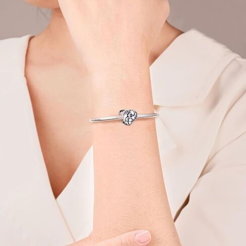 Prince Symbol Charm for Bracelet 925 Sterling Silver Prince Symbol Charm for Prince Lover in Saudi Arabia