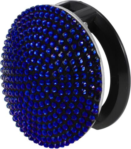 Car Push Start Button Cover, Engine Push Button Protection Cover Universal for Car Stylish ABS 4.2cm Blue in Saudi Arabia