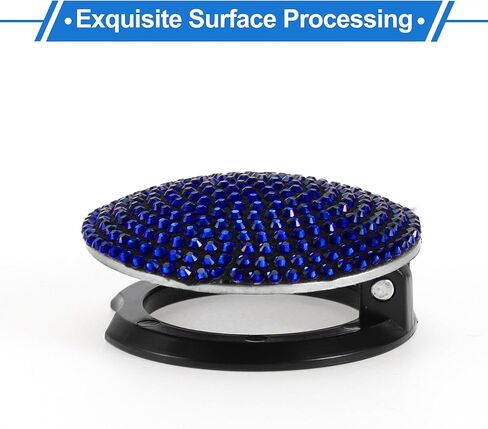 Car Push Start Button Cover, Engine Push Button Protection Cover Universal for Car Stylish ABS 4.2cm Blue in Saudi Arabia