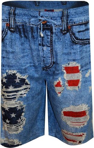 شورت جينز Americana Lounge المفضل لديك القديم للرجال in Kuwait