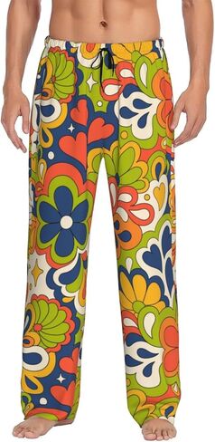 Sloth Men's Soft Breathable Sleep Pants with Pocket,Lightweight Lounge Pajama Bottoms for Men Sleepwear in Kuwait