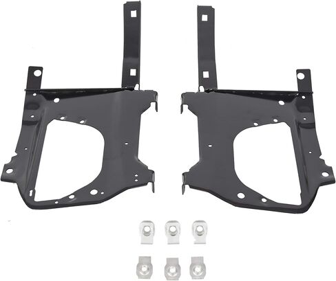 ECOTRIC Front Bumper Bracket Kit Compatible with 2010-2018 Dodge Ram 2500 3500 4500 5500 Pair Replace for 68064329AD 68064329AB CH1061103 in Saudi Arabia