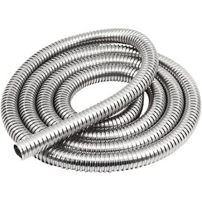 Universal Exhaust Flex Pipe, Double-Layer Stainless Steel Flex Tube, 1.8 m (72") Length, 32 mm (1.25") Inner Diameter (32mm) in Kuwait